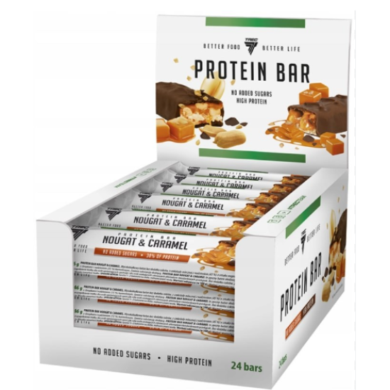 TREC NUTRITION Protein Bar 30% | No Added Sugars 24х46 гр на супер цена
