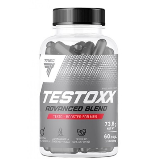 TREC NUTRITION TestoXX Advanced Blend | Herbal Formula for Men 60 капсули на супер цена