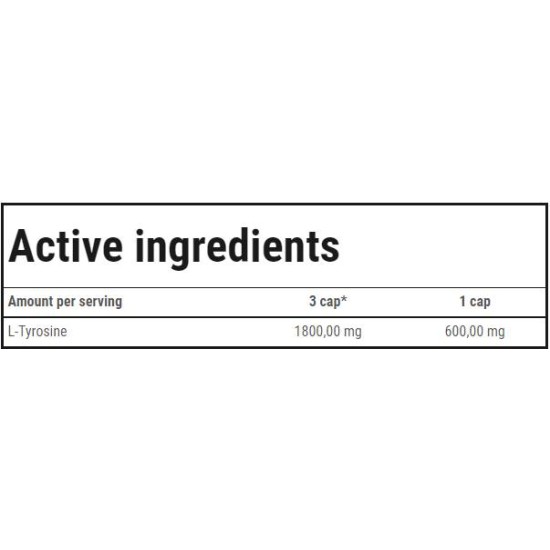 TREC NUTRITION Tyrosine 600 / 60 капсули на супер цена