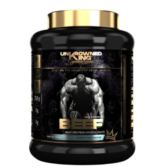 UnKrowned King by Kevin Levrone Beef Protein Hydrolysate | Clear Beef with 86% Protein 1800 гр на супер цена