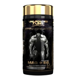 UnKrowned King by Kevin Levrone MAG + B6 | Magnesium Bisglycinate 120 капсули