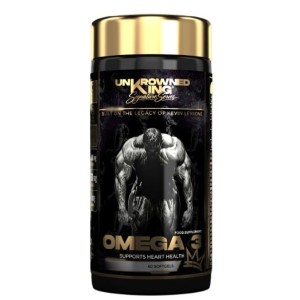 UnKrowned King by Kevin Levrone Omega 3 1000 mg | 75% EPA + DHA 60 гел капсули