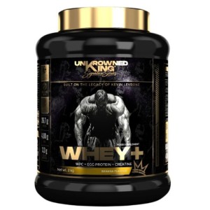 UnKrowned King by Kevin Levrone Whey+ Protein | with Whey Concentrate, Egg Protein & Creatine 2000 гр