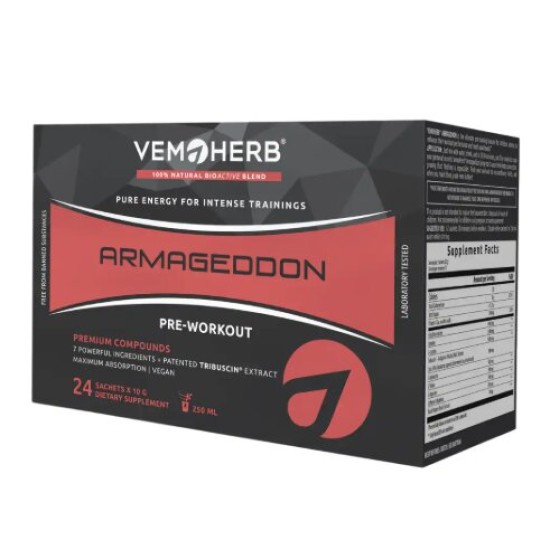 VemoHerb Armageddon / Pre-Workout 24 x 7.5 гр на супер цена