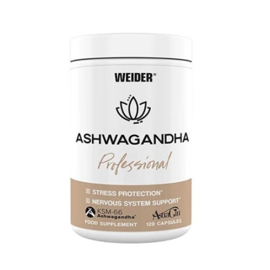 Weider Ashwagandha Professional – 120 капсули на супер цена