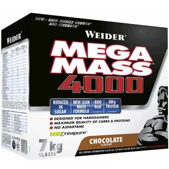 Weider Giant Mega Mass 4000 - 7000 gr на супер цена