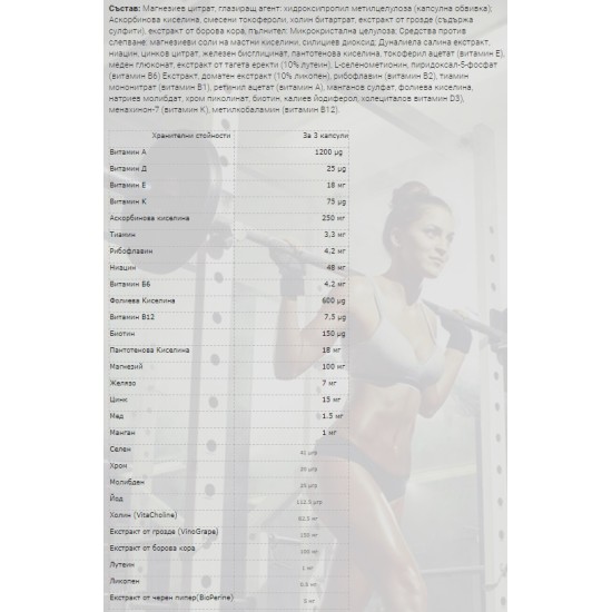 Weider Multivitamin Complete - 90 caps на супер цена