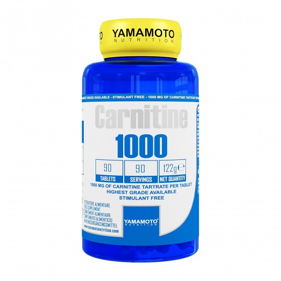 Yamamoto Nutrition L-Carnitine 1000 , 90 таблетки на супер цена