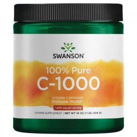 Swanson 100 % Чист Витамин Ц на Прах 454 гр. на прах