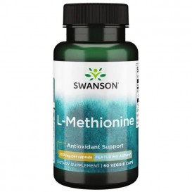 Swanson AjiPure L-метионин, Фармацевтично Качество 60 CAPS
