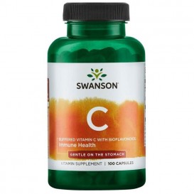 Swanson Буфериран Витамин Ц с Биофлавоноиди 100 CAPS
