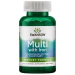 Swanson Мултивитамини с Желязо 130 TABS на супер цена