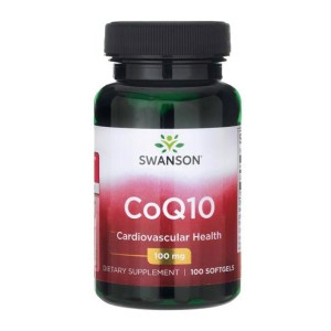 Swanson Коензим CoQ10 100 100 софт гел капсули