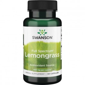 Swanson Full Spectrum Lemongrass 60 CAPS