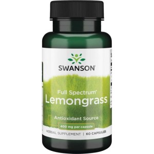 Swanson Full Spectrum Lemongrass 60 CAPS