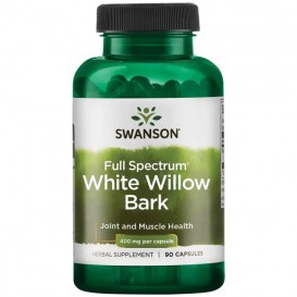 Swanson Full Spectrum White Willow Bark 90 капсули