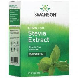 Swanson Green Leaf Stevia Extract 100 пакет