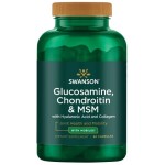 Swanson Glucosamine Chondroitin and MSM 90 капсули на супер цена