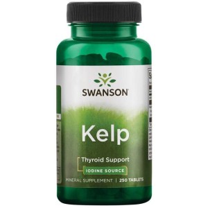 Swanson Келп (източник на йод) 250 TABS