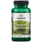 Swanson Mullien Leaf Extract - Standardized 60 капсули на супер цена