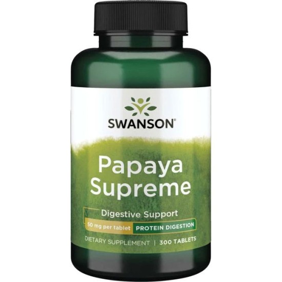 Swanson Папая 300 TABS на супер цена