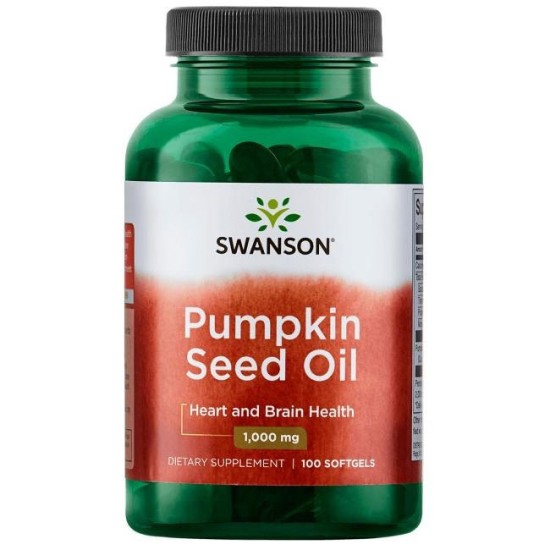 Swanson Масло от Тиквено Семе 100 SOFTGELS на супер цена