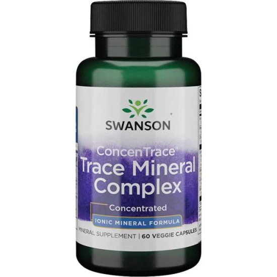 Swanson ConcenTrace Минерален Комплекс 60 CAPS на супер цена