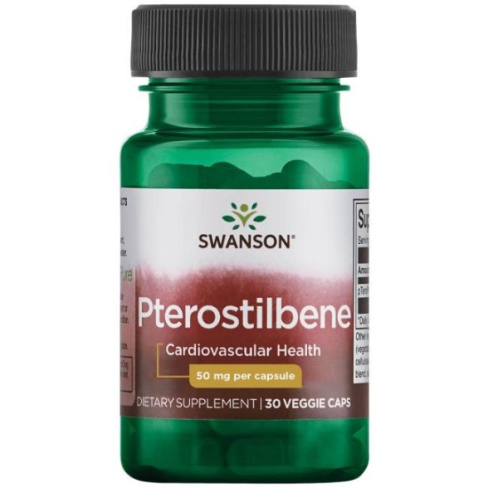 Swanson Pterostilbene 30 веге капсули на супер цена