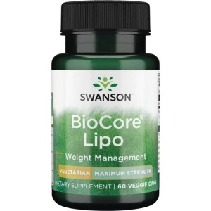Swanson Максимално силни BioCoreЛипази 60 CAPS