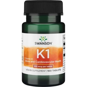Swanson Витамин К-1 100 TABS