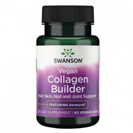 Swanson Vegan Collagen Builder - Featuring Dermaval 60 веге капсули