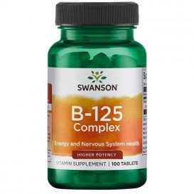 Swanson Витамин В-125 Комплекс 100 таблетки
