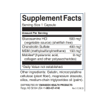 Swanson Glucosamine Chondroitin and MSM 90 капсули на супер цена