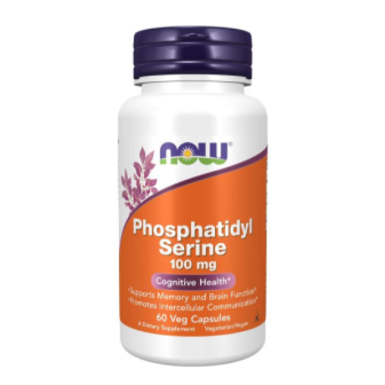 NOW PHOSPHATIDYL SERINE 100 MG - 60 VCAPSULES на супер цена