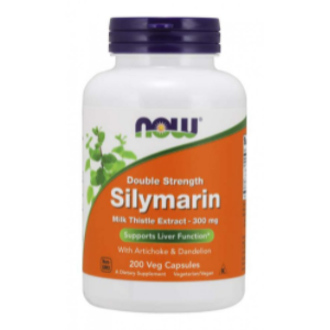 NOW SILYMARIN - 300 МГ-200 ВЕГАН КАПСУЛИ