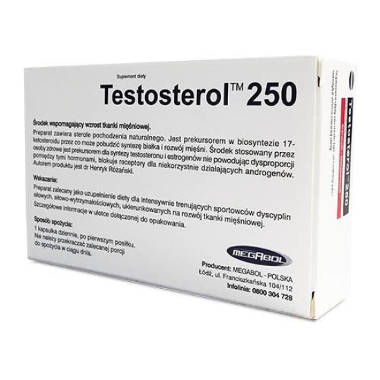 Megabol TESTOSTEROL 250 30 CAPS. на супер цена