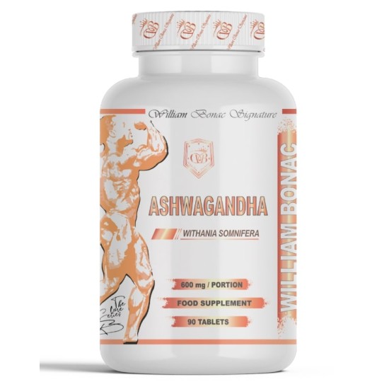 William Bonac THE CORE SERIES ASHWAGANDHA 90 таблетки / 45 дози на супер цена