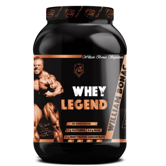 William Bonac THE LEGEND SERIES WHEY LEGEND 2000 гр / 66 дози на супер цена