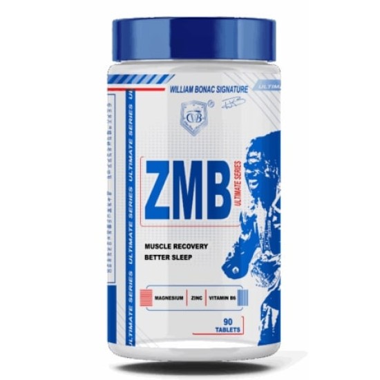 William Bonac Zmb ULTIMATE ZINC, MAGNESIUM AND VITAMIN B6 90 таблетки на изгодни цени William Bonac Zmb ULTIMATE ZINC, MAGNESIUM AND VITAMIN B6 90 таблетки на супер цена